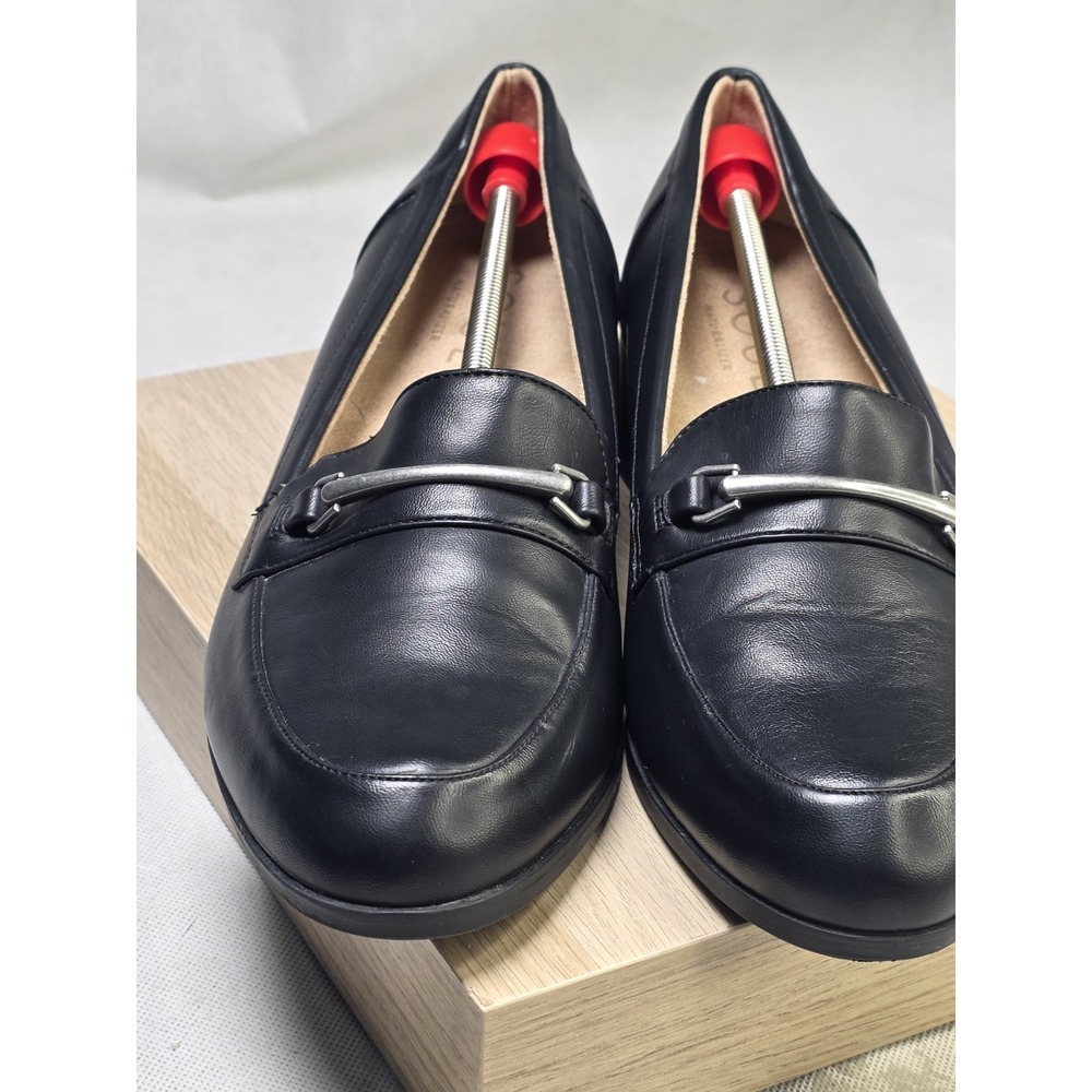 Naturalizer Women's Firstly Chain Loafer Sz 10w. Leather. Comfort, Business
